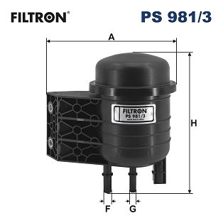 Filtr paliwa do Volvo, PS 981/3, FILTRON WIX w ofercie sklepu e-autoparts.pl 